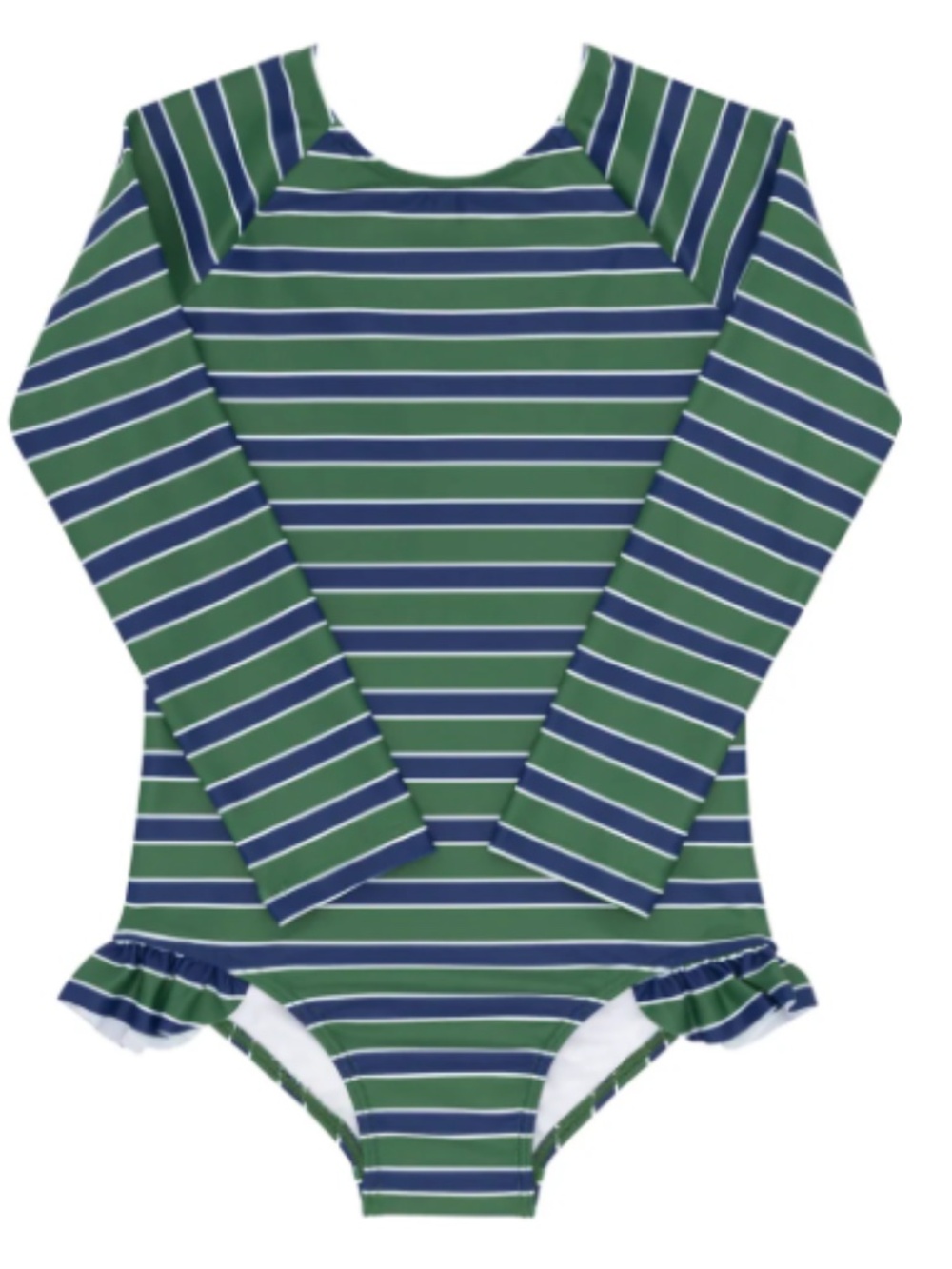 Evergreen Stripe Rashguard one piece (12M)